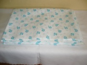 Pamiątki PRL-u kupon materiału pościelowego bawełna 120cm x 700cm