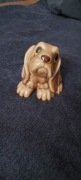 Figurka ceramiczna piesek, manufaktura KUKA