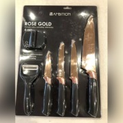Zestaw noży Ambition Rose Gold