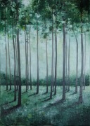 Las obraz akrylowy 50x70