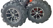 KOŁA komplet!!! QUAD 4x FELGI +OPONY MAXXIS ZILLA can am,cf-moto,stels