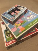 Puzzle 3 zestawy 8 układanek od 3 lat