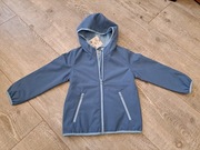 Kurtka chłopięca typu softshell,  niebieska - rozm 122