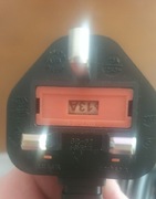 Kabel zasilający angielski z bezpiecznikiem 13A - 2m