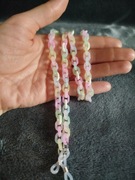 Pastelowy łańcuszek do okularów 