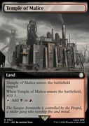 MTG Magic - Temple of Malice FULLART PIP