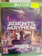 AGENTS MAYHEM XBOX ONE NOWA. 