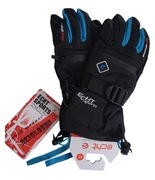 Rękawiczki Narciarskie Damskie Zimowe M ECHT Rękawice Ocieplane Wodoodporne