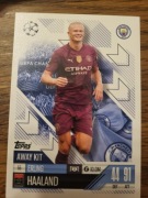 MATCH ATTAX EXTRA 2024/25 2025 AWAY KIT 55 ERLING HAALAND MANCHESTER CITY