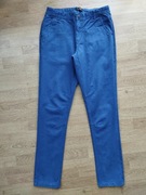 NIEBIESKIE JEANSY SPODNIE ROZMIAR 170