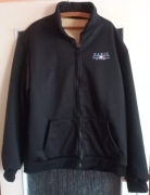 Bluza Czarna XL Rozpinana z ociepleniem