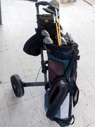 Wózek golfowy z torba
