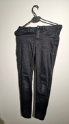 Spodnie Jeansy czarne 34 Sinsay Mid waist skinny