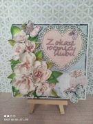 Kartka okolicznościowa, rocznica ślubu +pudełko