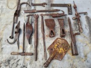 Stare narzędzia klucze duży zestaw 