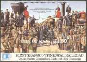 Znaczki Bl.17 Man 1992