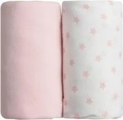 2 Prześcieradła Z Gumką Dziecięce Babycalin 60X120