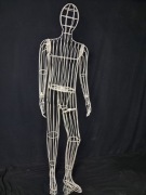 Manekin metalowy męski 