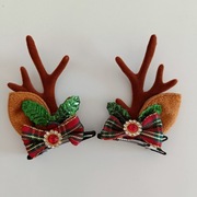 Świąteczne spinki do włosów  na Mikołaja, Wigilię, Xmas