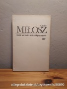 czesław miłosz - gdzie wschodzi słońce i kędy zapada. znak 1980