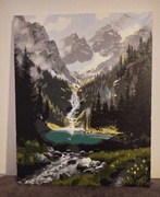 Obraz na płótnie 50x40 malowanie po numerach 