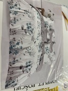 Komplet pościeli 180/200 z prześcieradłem komplet 4cz SATYNA BAWEŁNA