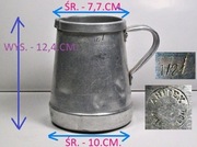 STARA MIARKA ALUMINIOWA - 1/2 L.