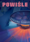 PLAKAT B2 Warszawa Powiśle 50x70 cm