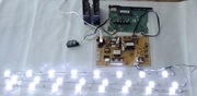 Podświetlenie LED do TV Samsunga.Płyta główna ,Zasilacz do TV Samsung