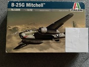 North American B-25G Mitchell skala 1:72 (Italeri) + dodatek maska