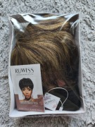 Nowa Peruka RUWISS 100% Ludzkie Włosy | Pixie Cut | Ombre Brąz Blond