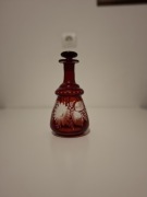 ,,,Rubinowa Karafka Szkło Czeska (Bohemia),,""