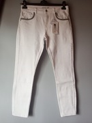 Orsay spodnie białe typu skinny fit rozm. 42