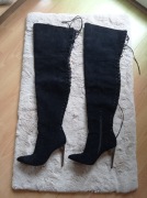 Nowe muszkieterki czarne Buffalo 40 EUR