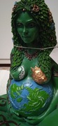FIGURKA MATKI ZIEMI MOTHER EARTH PREMIUM QUALITY NEMESIS NOW ZIELONA 