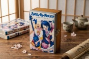 szkatułka Show By Rock, anime, na biżuterię, na karty, drewniana, 17x12 cm