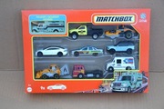 Matchbox 9pak zestaw Tesla S Dodge Ram Chevy Caprice Ford Bronco