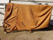 derka 115cm polarowa hkm eskadron velvet koniakowa