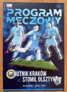 Program meczowy - Hutnik Kraków - Stomil Olsztyn - 21.05.2023
