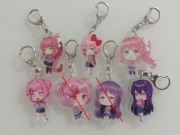 Doki Doki Literature Club Anime Brelok DDLC