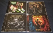 Suffocation, Benediction, Skeletal Remains, Broken Hope - 4 albumy