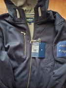 Bluza z kapturem L, męska James Harvest granatowa