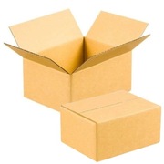 Karton klapowy 130x100x80mm 3W B 320g/m2 Szary -paczka 20 szt