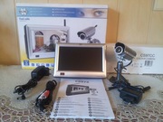 Monitor kolor LCD + KAMERA, Zestaw ELRO CS97S