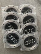 Dekielki Audi 146mm czarne 8D0601165K nowe dekiel