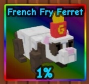 French Fry ferret|Grow a garden