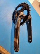 Mechanizm korbowy Shimano XTR FC-M9000 + 1 blat 34 zęby