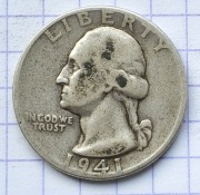 01460 USA 25 centów QUARTER 1941 srebro