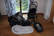 Wózek Mutsy + fotelik Maxi cosi i baza. 