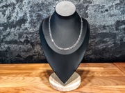 Łańcuch srebrny 925 splot Figaro 